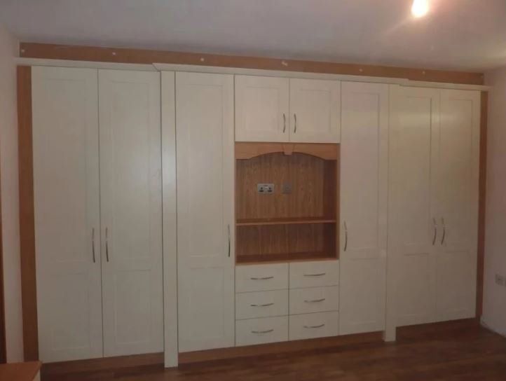 Large fitted wardrobe