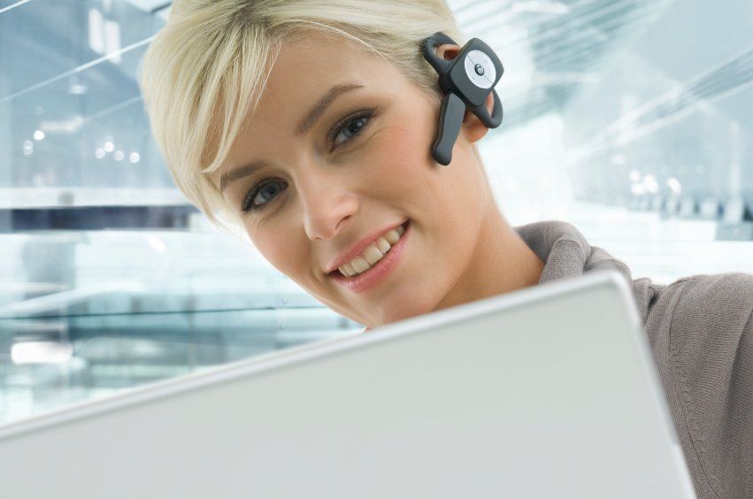 woman on the phone