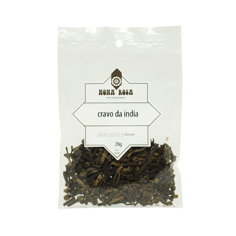 flores de cravo da índia em pacote