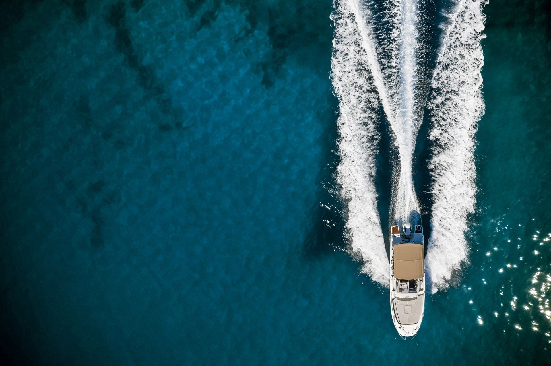 Beautiful Aerial Shot of Boat — Hopewell, VA — A-1 Insurance Agency