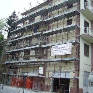 Ripristino calcestruzzo tinteggiatura delle facciate
