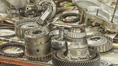 spare parts of a car