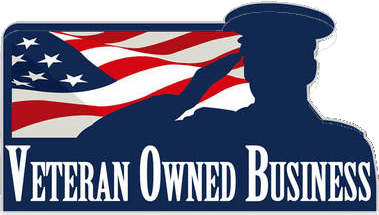 veteran owned business american flag