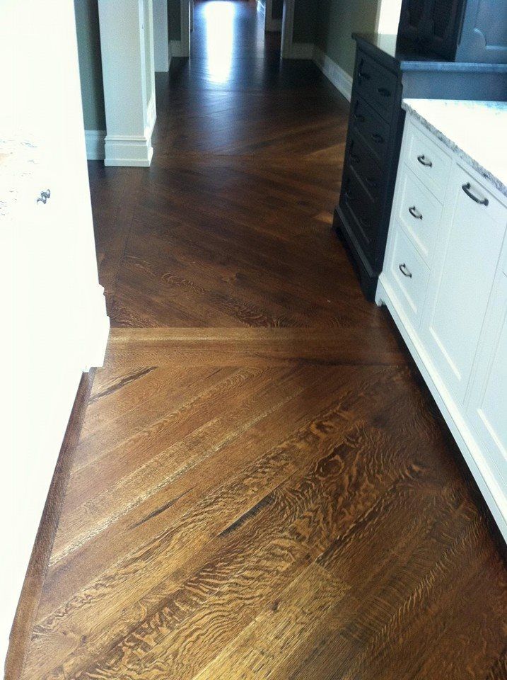 Multiple Diagonal Flooring Design — Richmond, VA — Old Dominion Floor Company