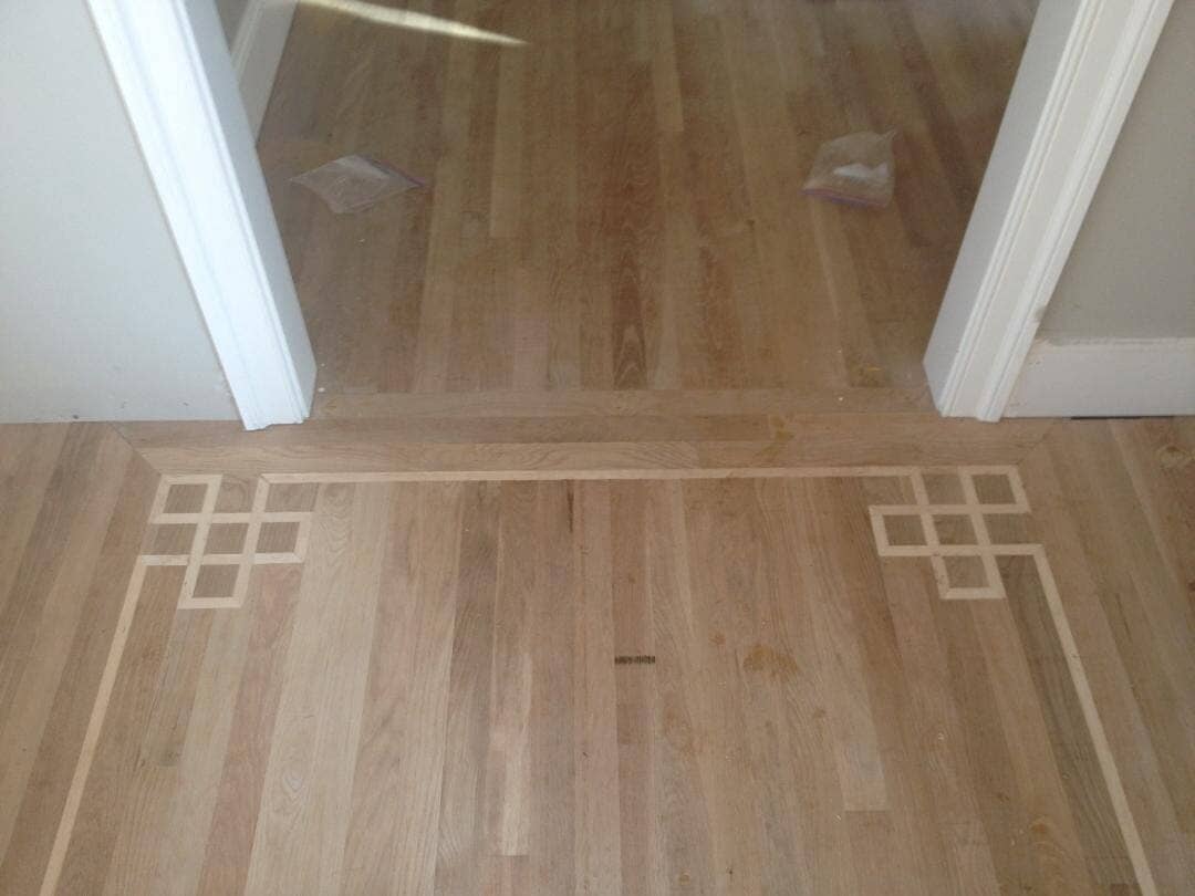 Creative Flooring Lines and Borders — Richmond, VA — Old Dominion Floor Company
