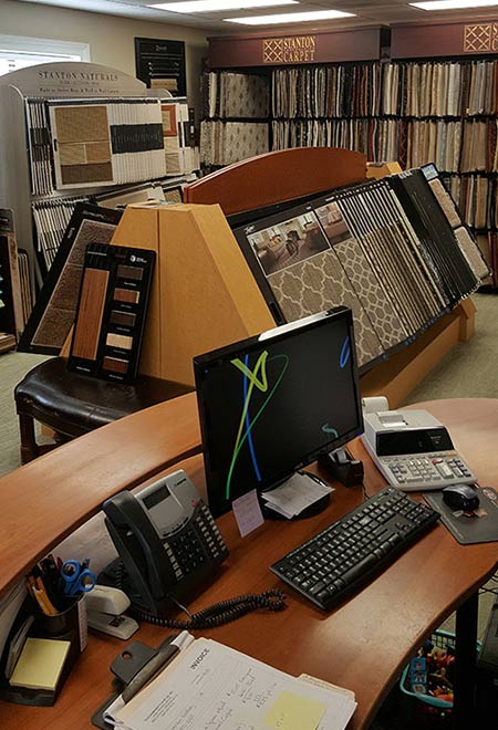 Flooring Store's Office — Richmond, VA — Old Dominion Floor Company