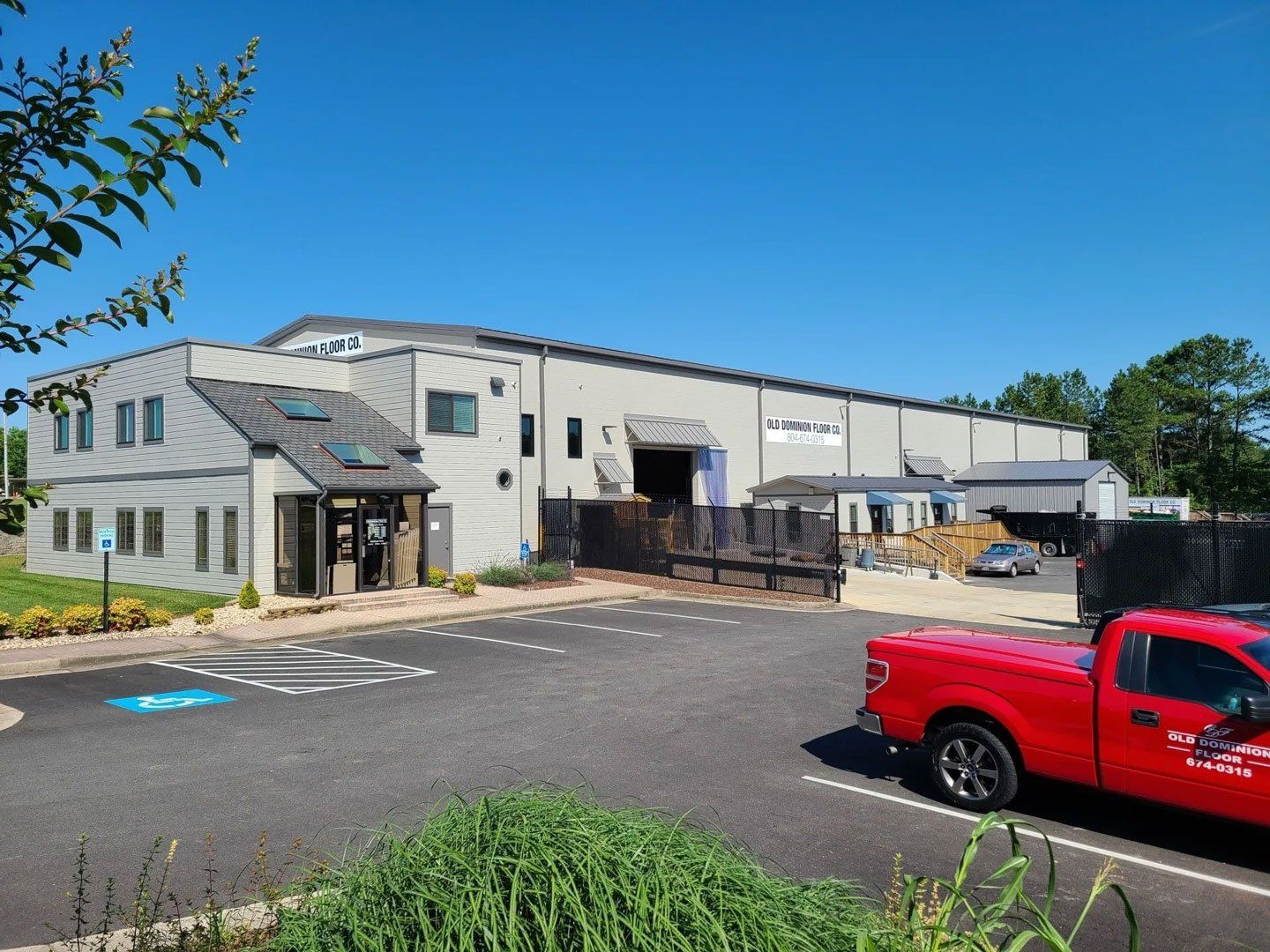 Exterior View of a Design Center — Richmond, VA — Old Dominion Floor Company