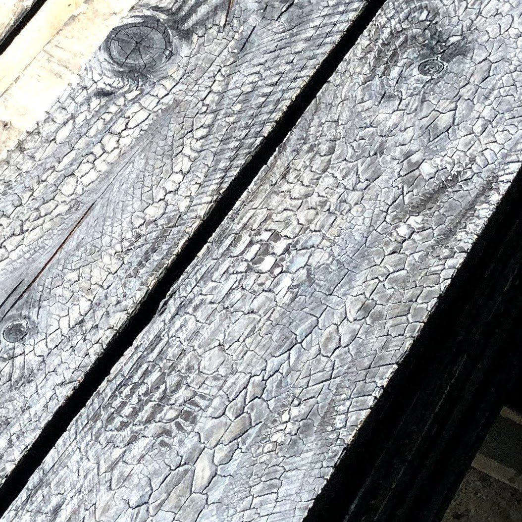 Shou Sugi Ban | Douglas | Medium | Pas modifié | Sans finition