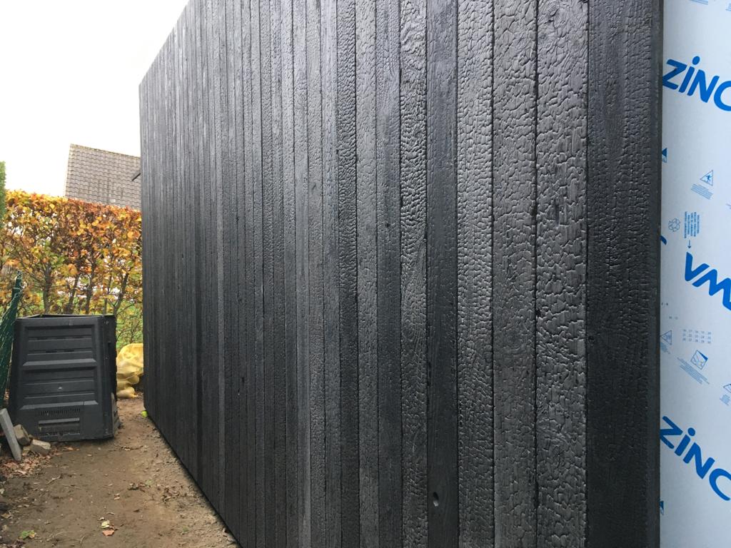 Referenz: Gartenpavillon mit Sauna, Moorsel, Belgien | Gartenpavillon mit Sauna | Moorsel | Belgien | Medium & Heavy | Nichts | Shou Sugi Ban Fix