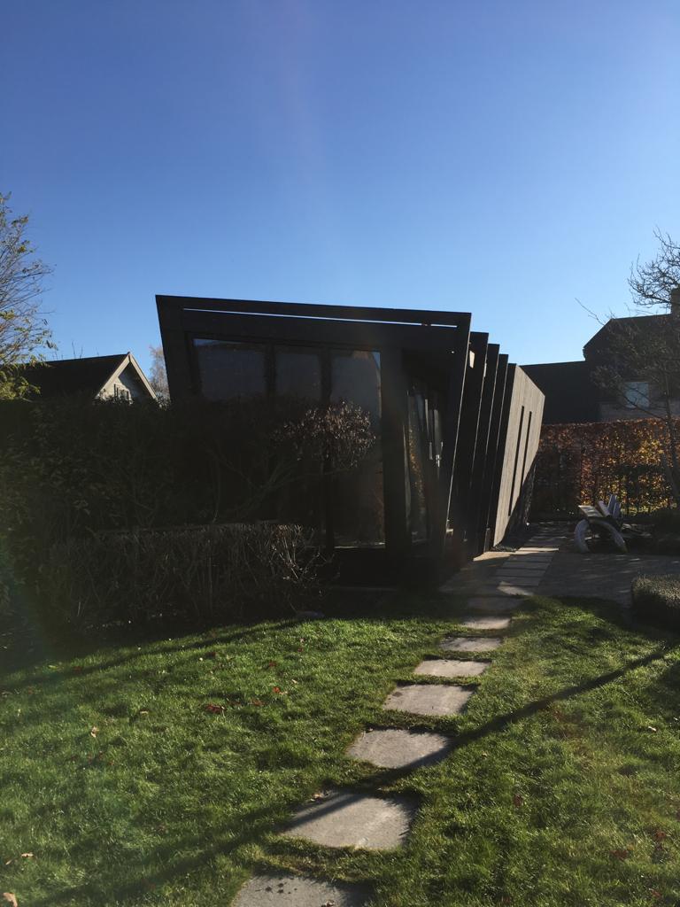 Referenz: Gartenpavillon mit Sauna, Moorsel, Belgien | Gartenpavillon mit Sauna | Moorsel | Belgien | Medium & Heavy | Nichts | Shou Sugi Ban Fix
