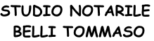 STUDIO NOTARILE BELLI TOMMASO Logo