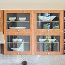 glass cabinets