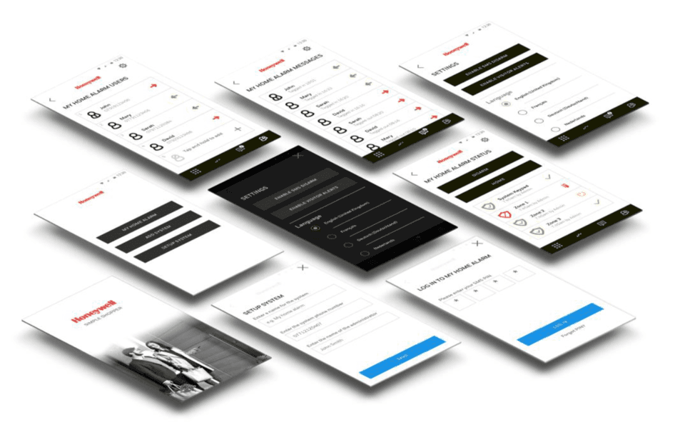 Image of the high fidelity demo I produced in Axure