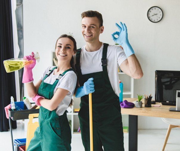 Maintenance — Workers Cleaning Office Room in Scottsdale, AZ