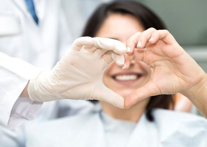 Dentist — Heart Shape with Doctor in Florence, SC Dentist — Heart Shape with Doctor in Florence, SC