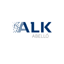 ALK-Abelló logo: Blå tekst