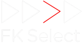 FK Select-logo med pile og tekst.