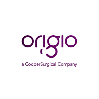 Logo for Origio, et CooperSurgical-firma.