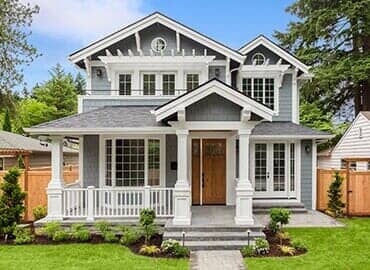 Beautiful White Luxury Home — Home Remodeling Specialist in Lower Burrell, PA Beautiful White Luxury Home — Home Remodeling Specialist in Lower Burrell, PA