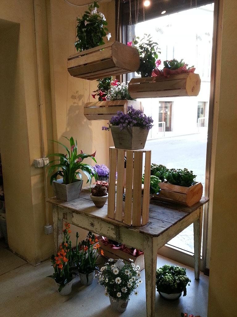 Fioriere in legno