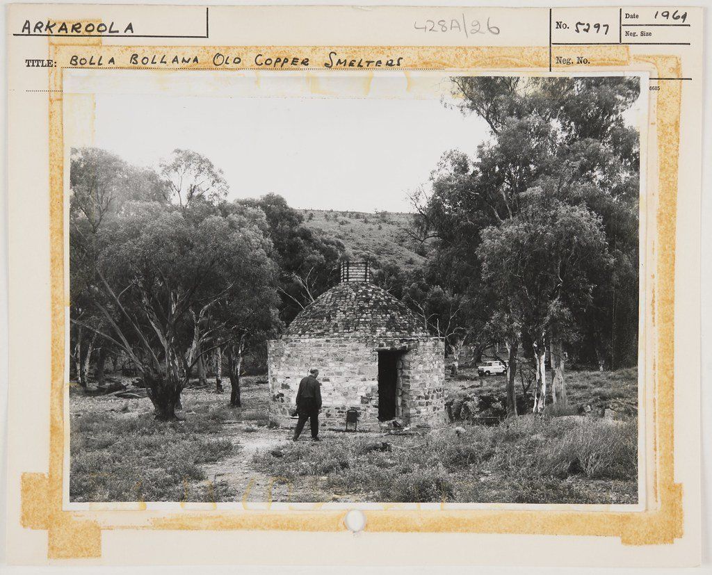 Flinders Ranges Arkaroola history- Copper Smelter