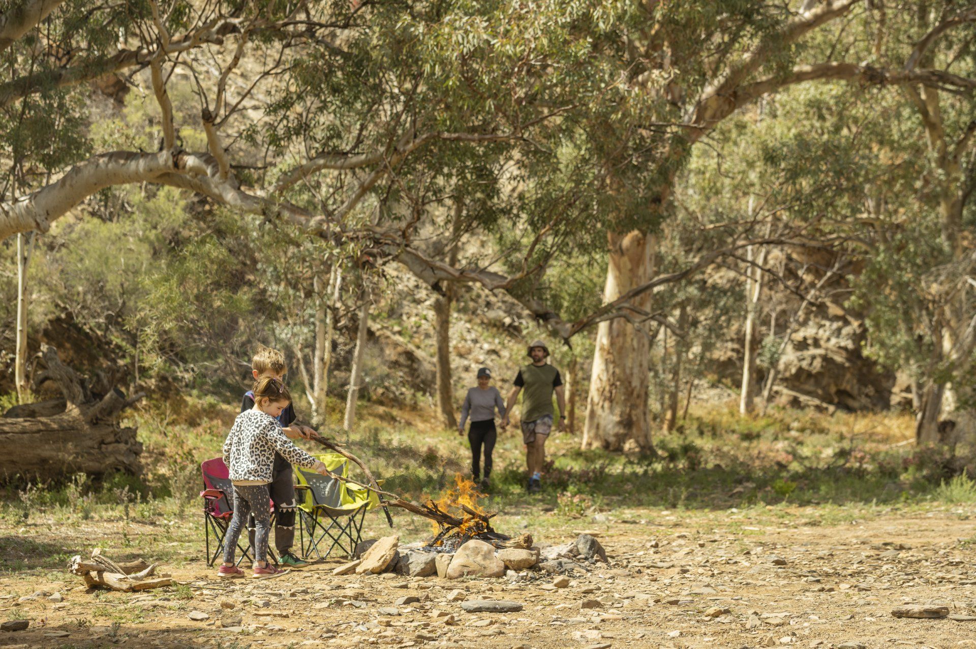 Camping at Arkaroola Flinders Ranges