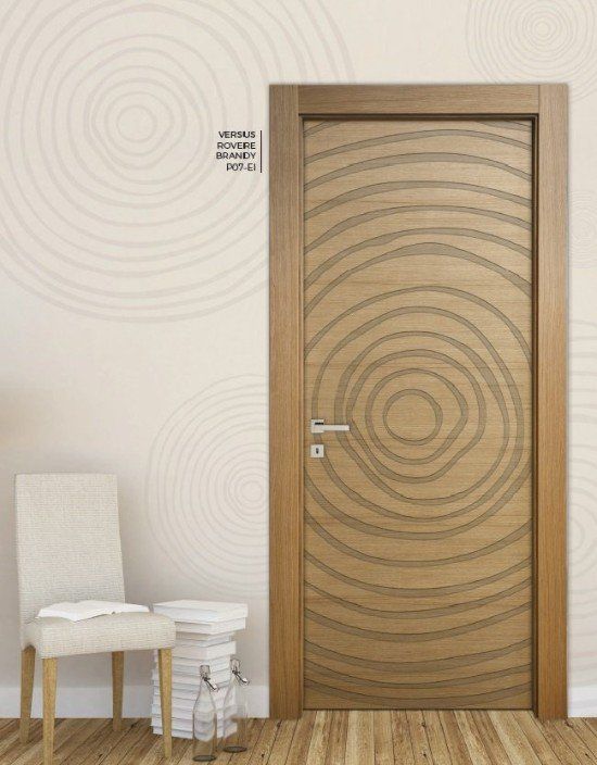 arredamento camera con porte in legno