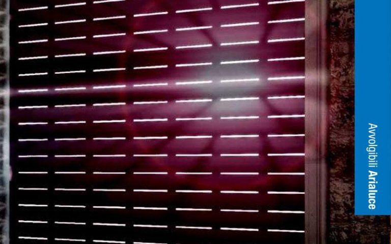 chiusure oscuranti con luce
