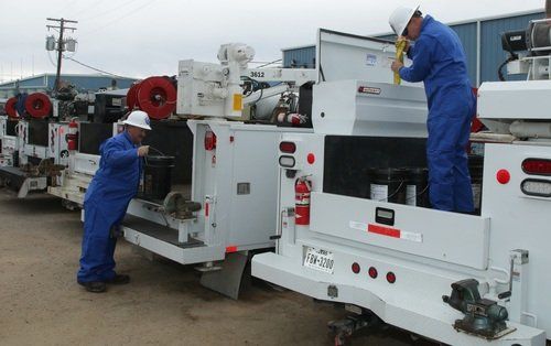 Industrial Equipment Service Trucks, Shreveport LA & Longview TX