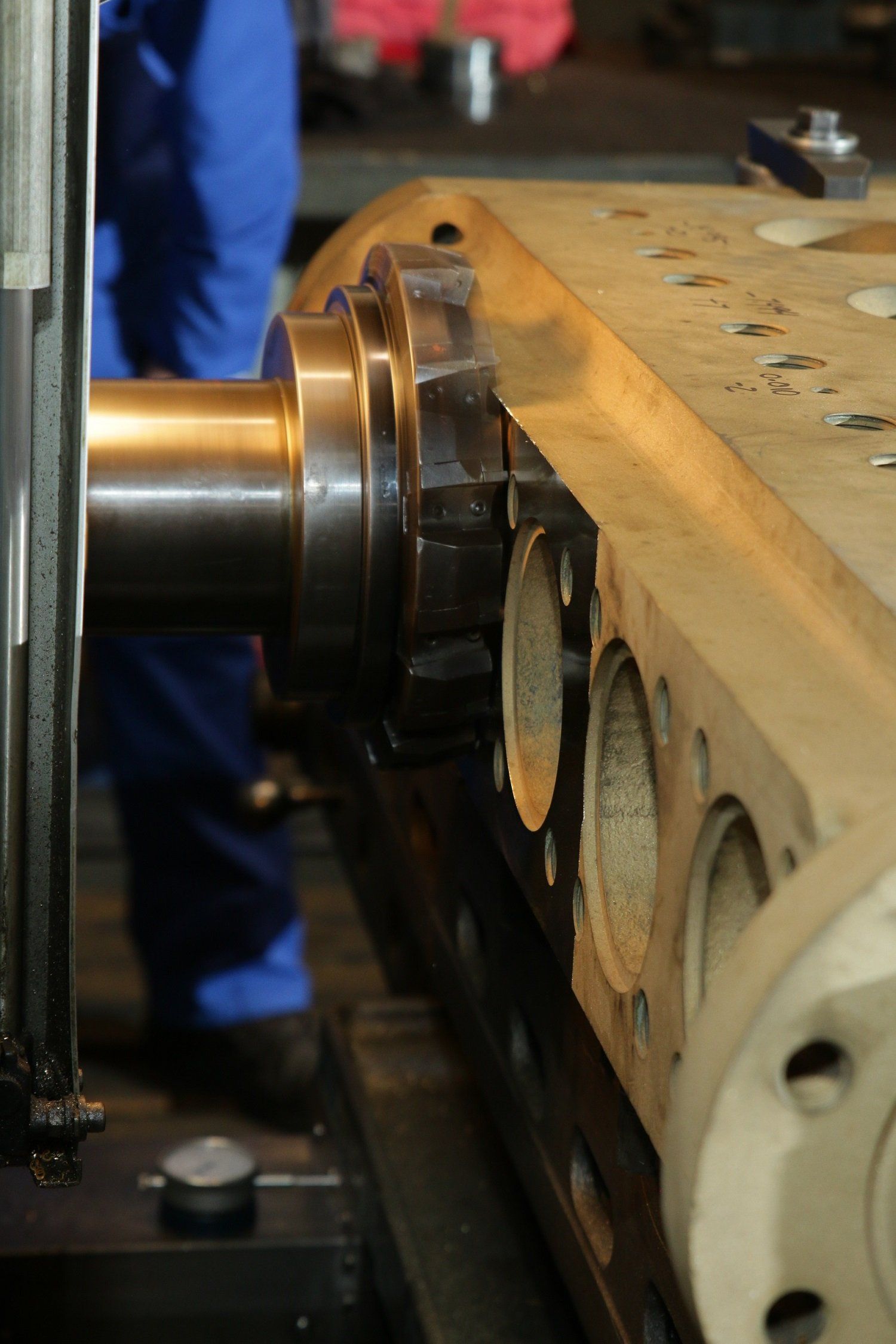 Industrial Fixture Being Applied, Machine Shop in Houston TX & Shreveport LA