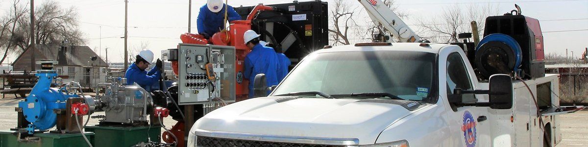 Technicians Working On Industrial Equipment, Odessa TX & Artesia NM