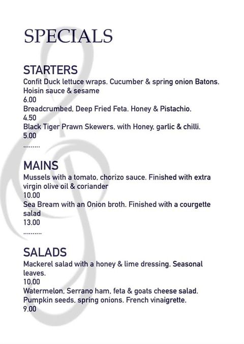 menu 20