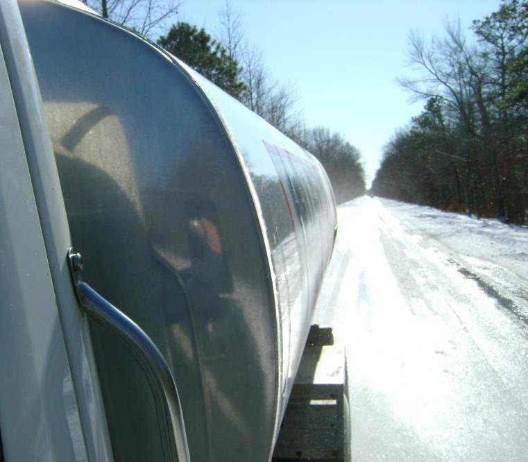 Side view of the truck — Delivery in Woodbine, NJ
