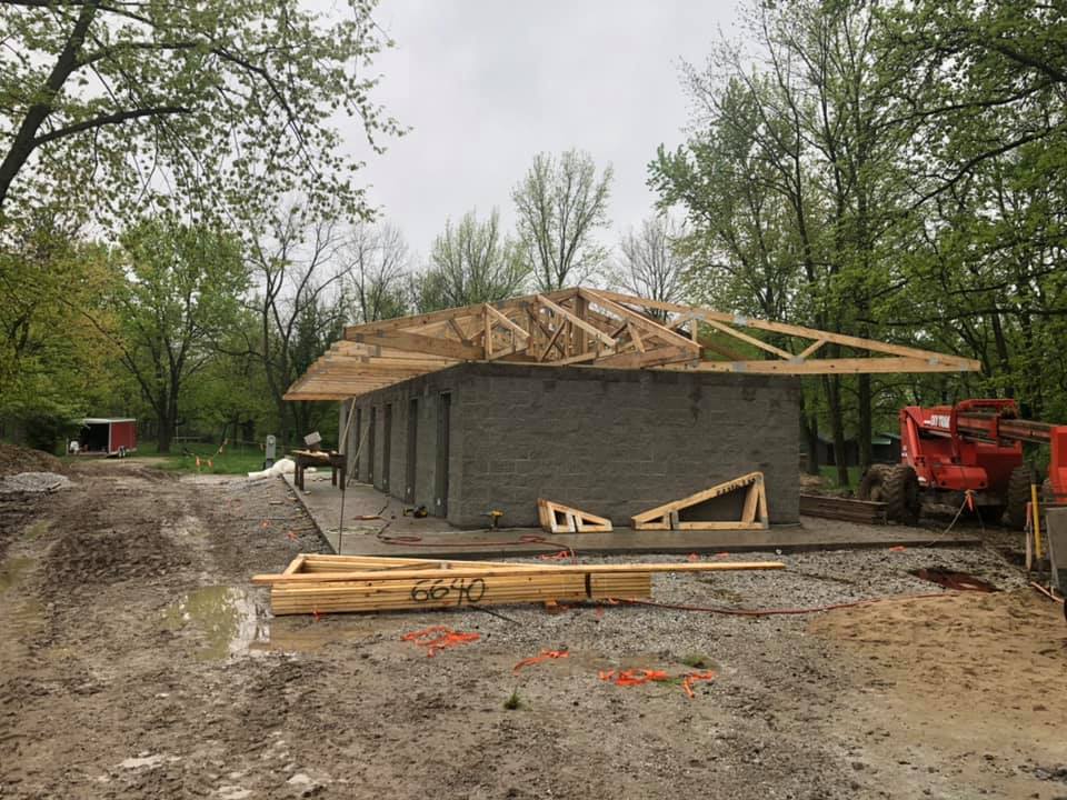 new roof trusses