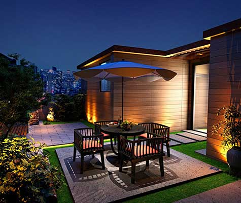 Outdoor Space — St. Joseph, IL — Campbell Construction
