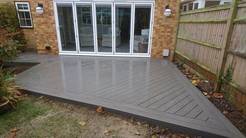 hardwood decking