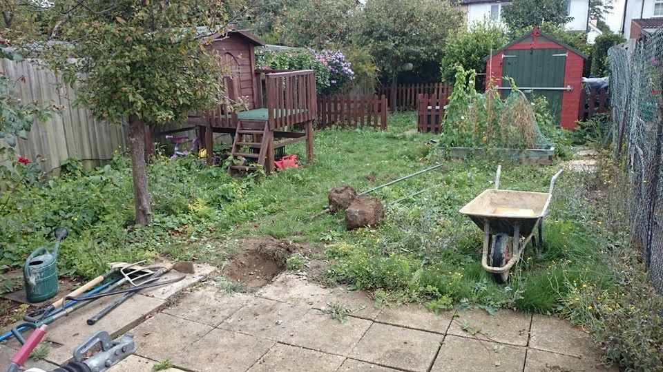 Unattended garden 