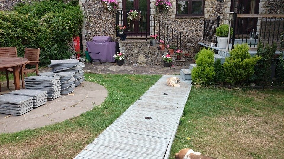 aisle paving