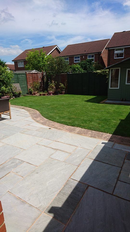 clean patio