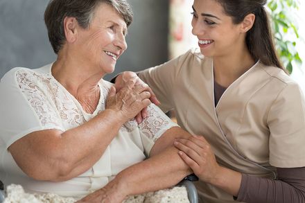 Burlington County — Elder with Caregiver in Mt. Laurel, NJ Burlington County — Elder with Caregiver in Mt. Laurel, NJ