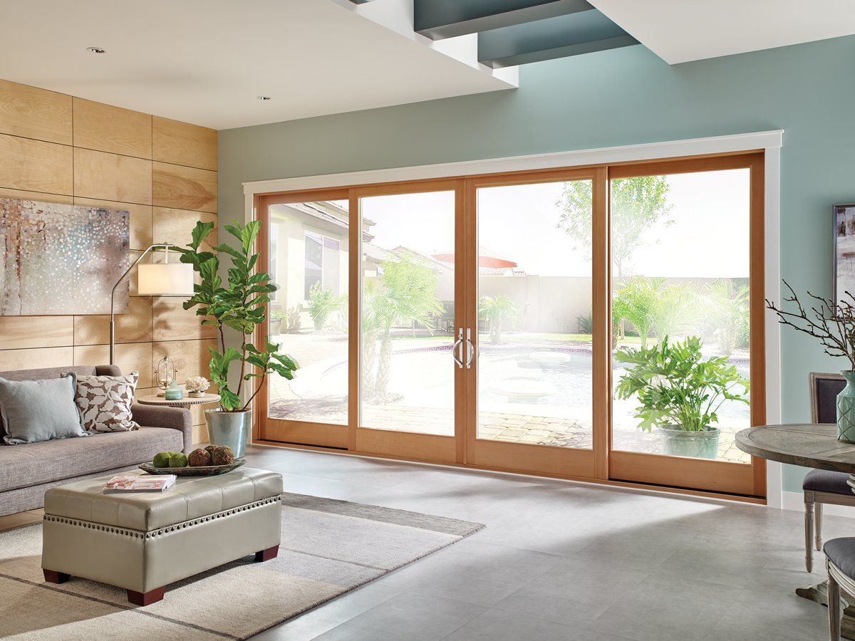 glass doors