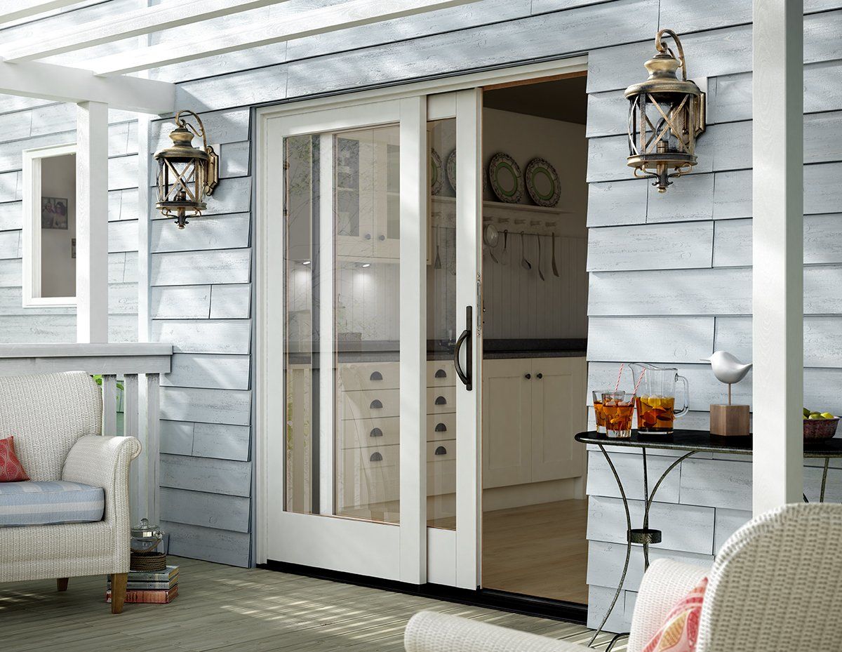 glass door