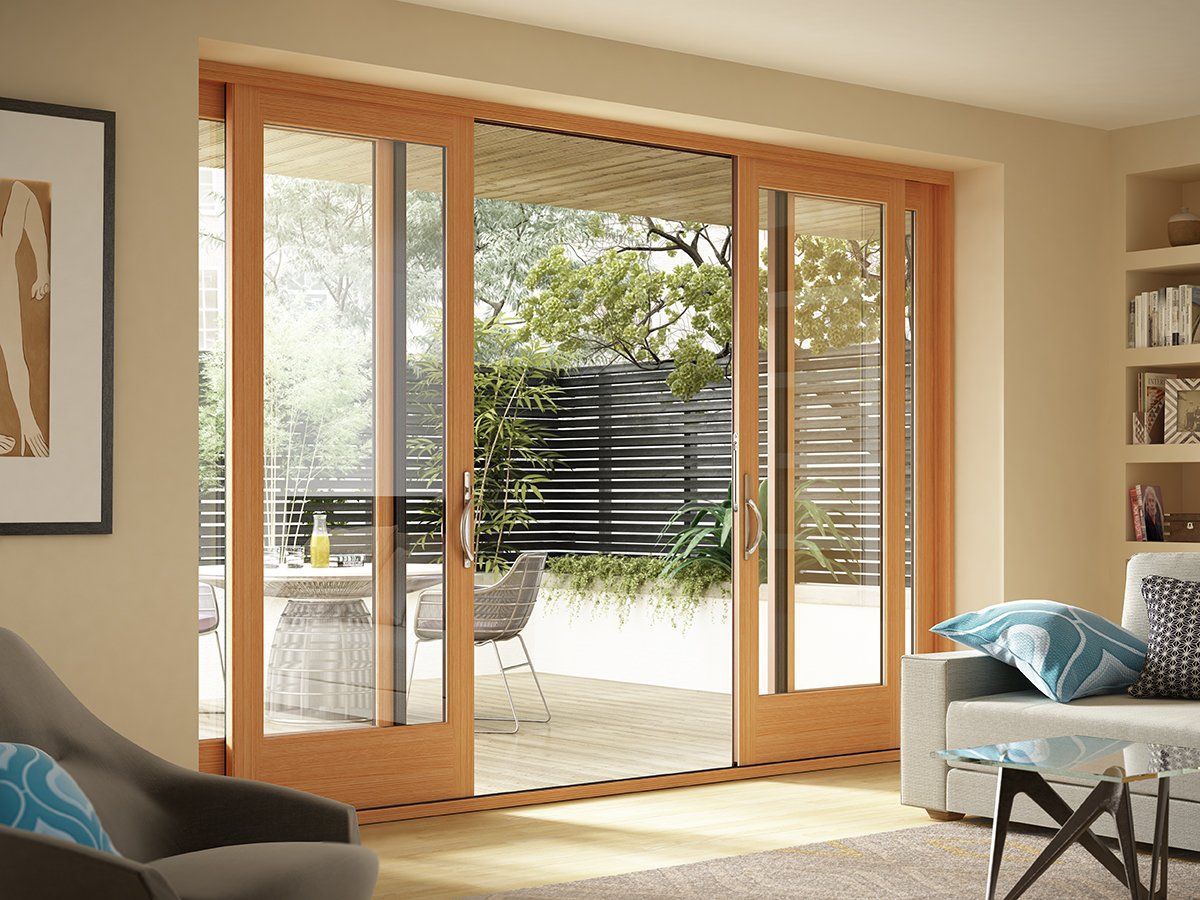 glass doors
