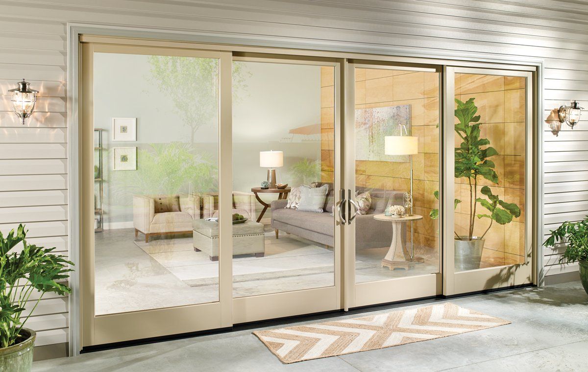 glass doors