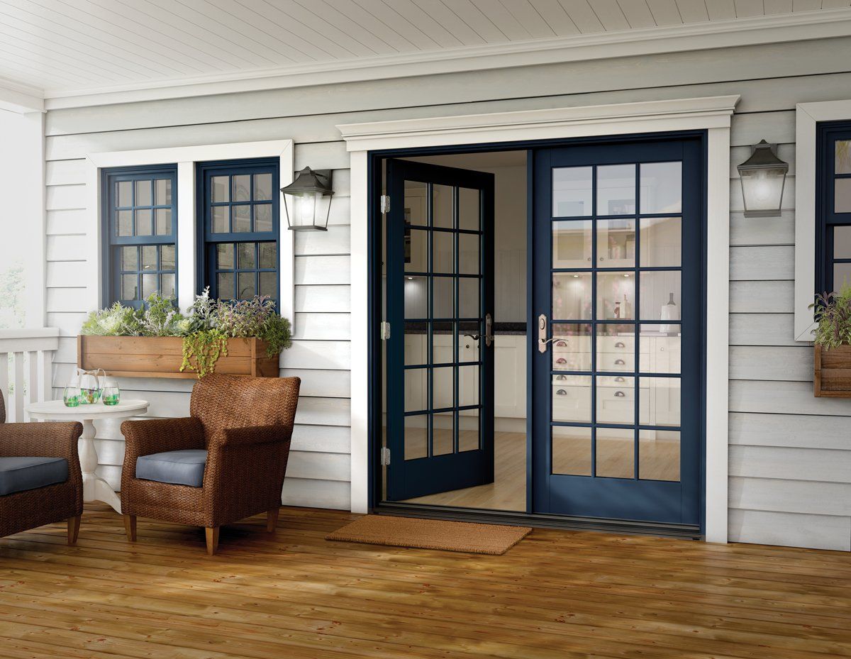 french glass doors