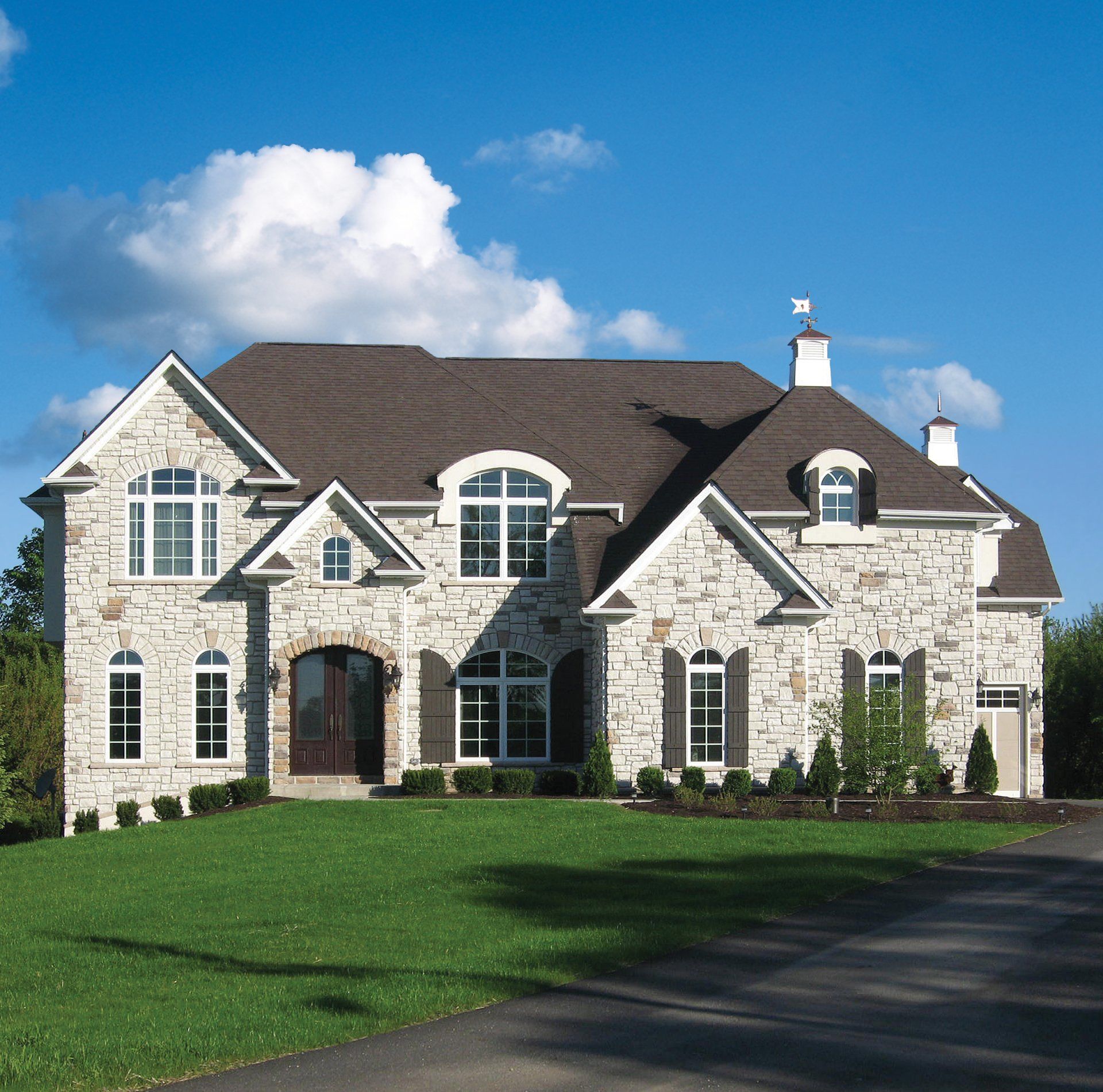 house with windows