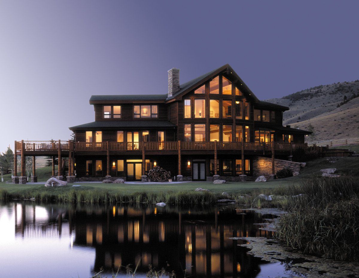 house with windows