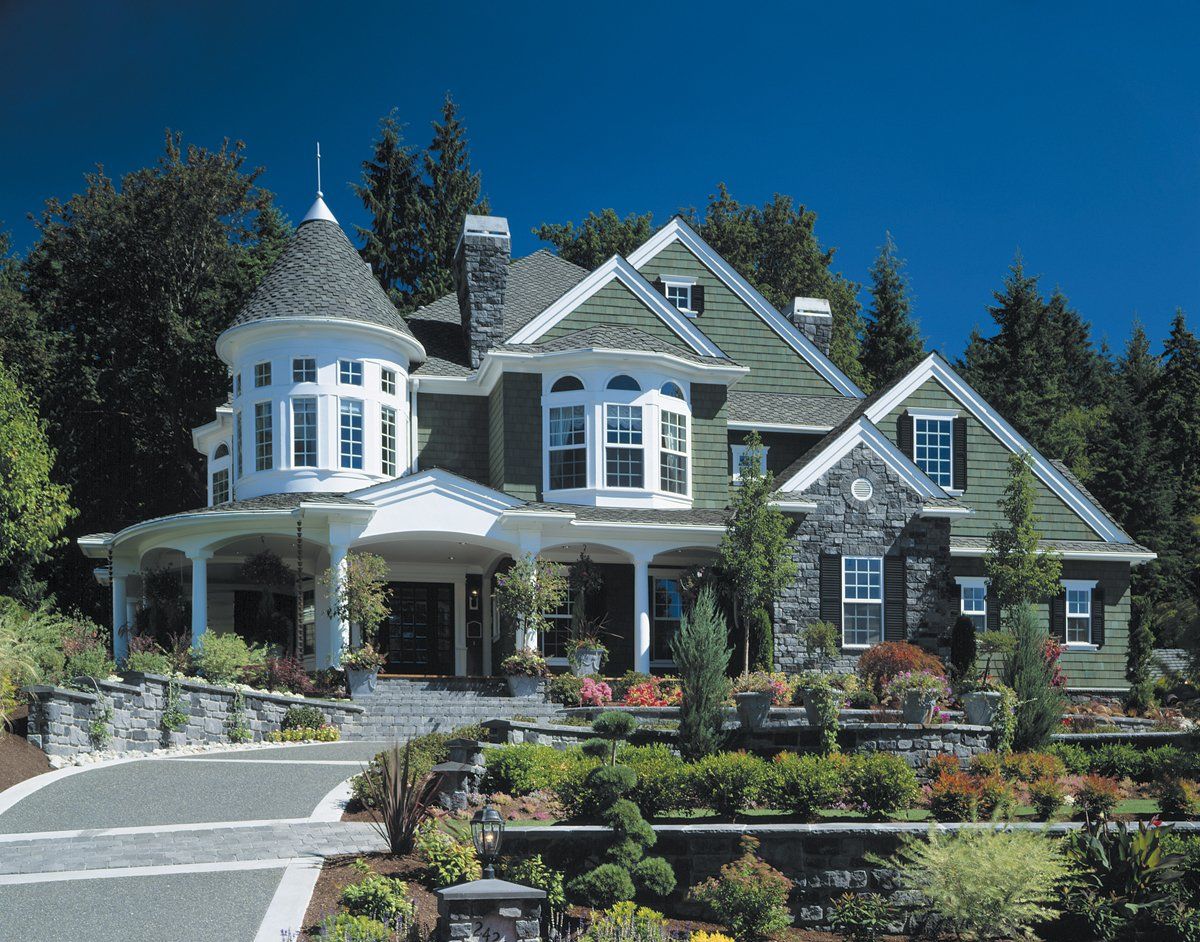 house with windows