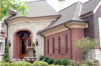 An example of a brick building