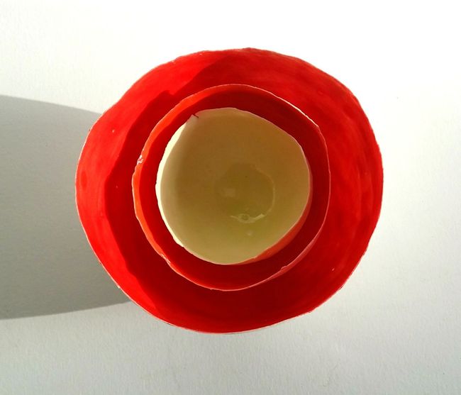 ceramica contemporanea, ciotole in porcellana, lampade, arredo d'interni